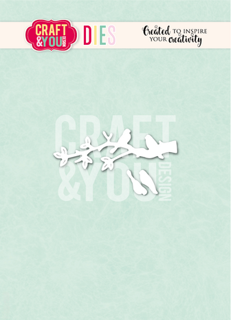 Craft & You Dies Birds on a Branch (CW406) Craft & You Dies Birds on a Branch (CW406)
