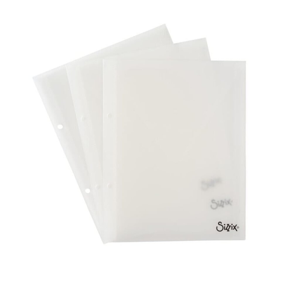 Sizzix Die Storage Envelopes Clear (3pcs) (667096)