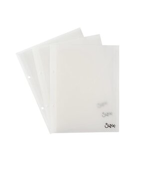 Sizzix Die Storage Envelopes Clear (3pcs) (667096)