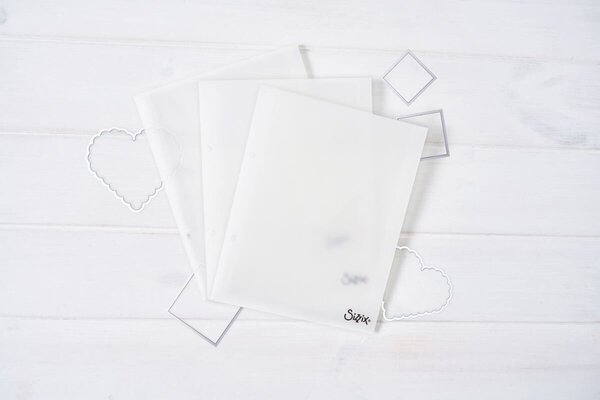 Sizzix Die Storage Envelopes Clear (3pcs) (667096)