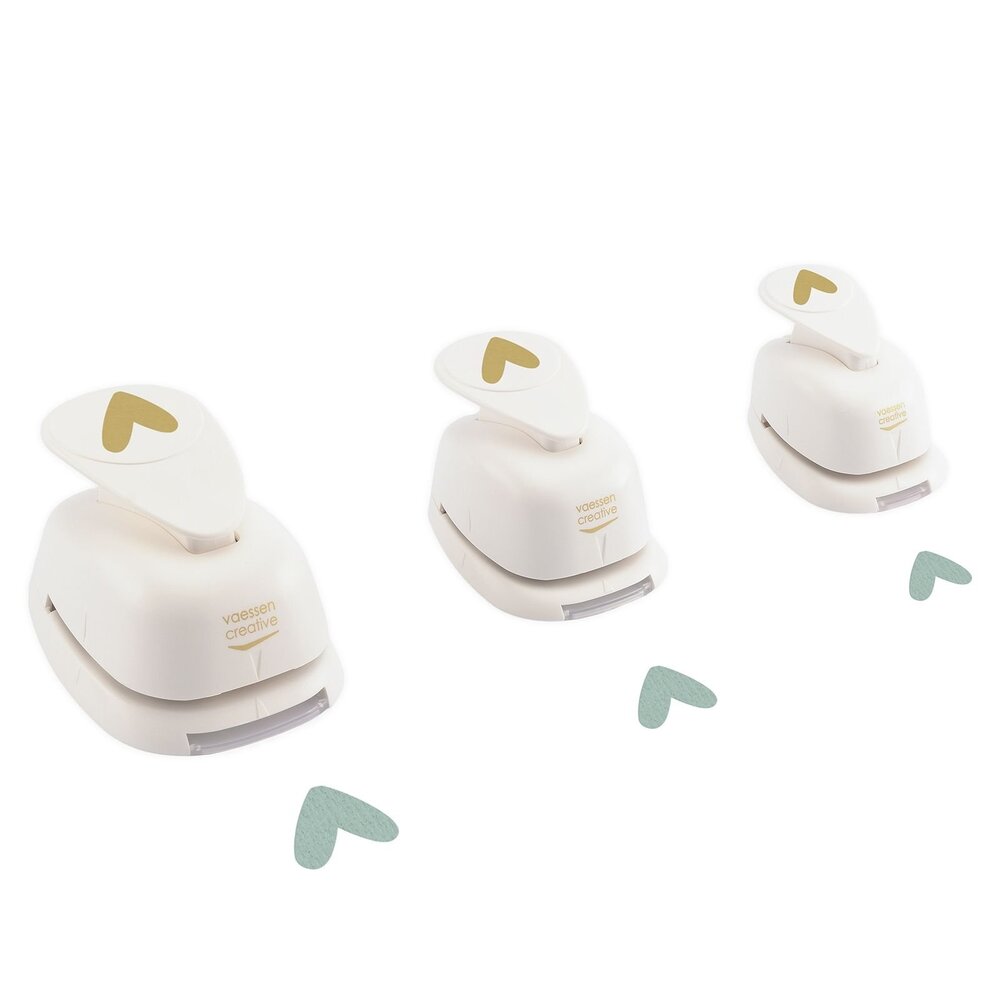 Vaessen Creative Figuurpons Set Hartjes Speels (3pcs) (2137-026) Vaessen Creative Figuurpons Set Hartjes Speels (3pcs) (2137-026)