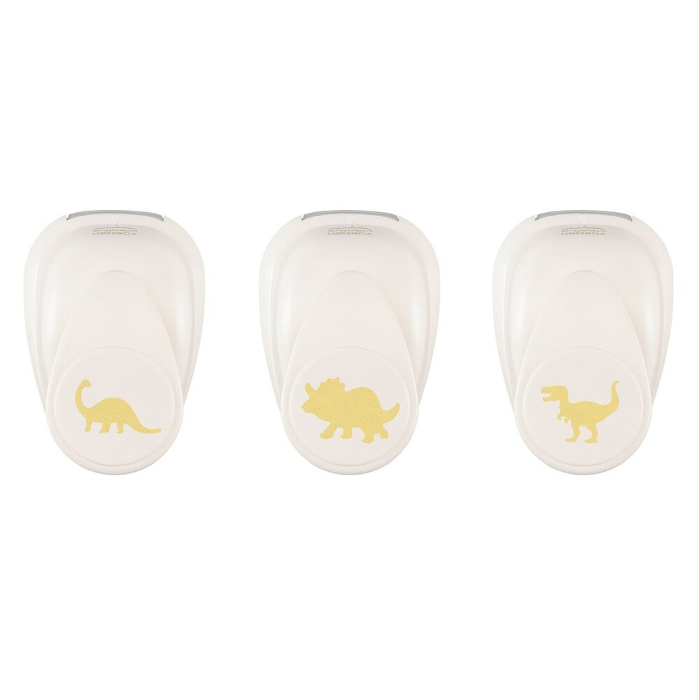 Vaessen Creative Figuurpons Set Dino's (3pcs) (2137-137)