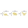 Vaessen Creative Figuurpons Set Dino's (3pcs) (2137-137)
