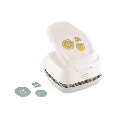 Vaessen Creative Embossing Figuurpons Knopen Jumbo (21433-002)