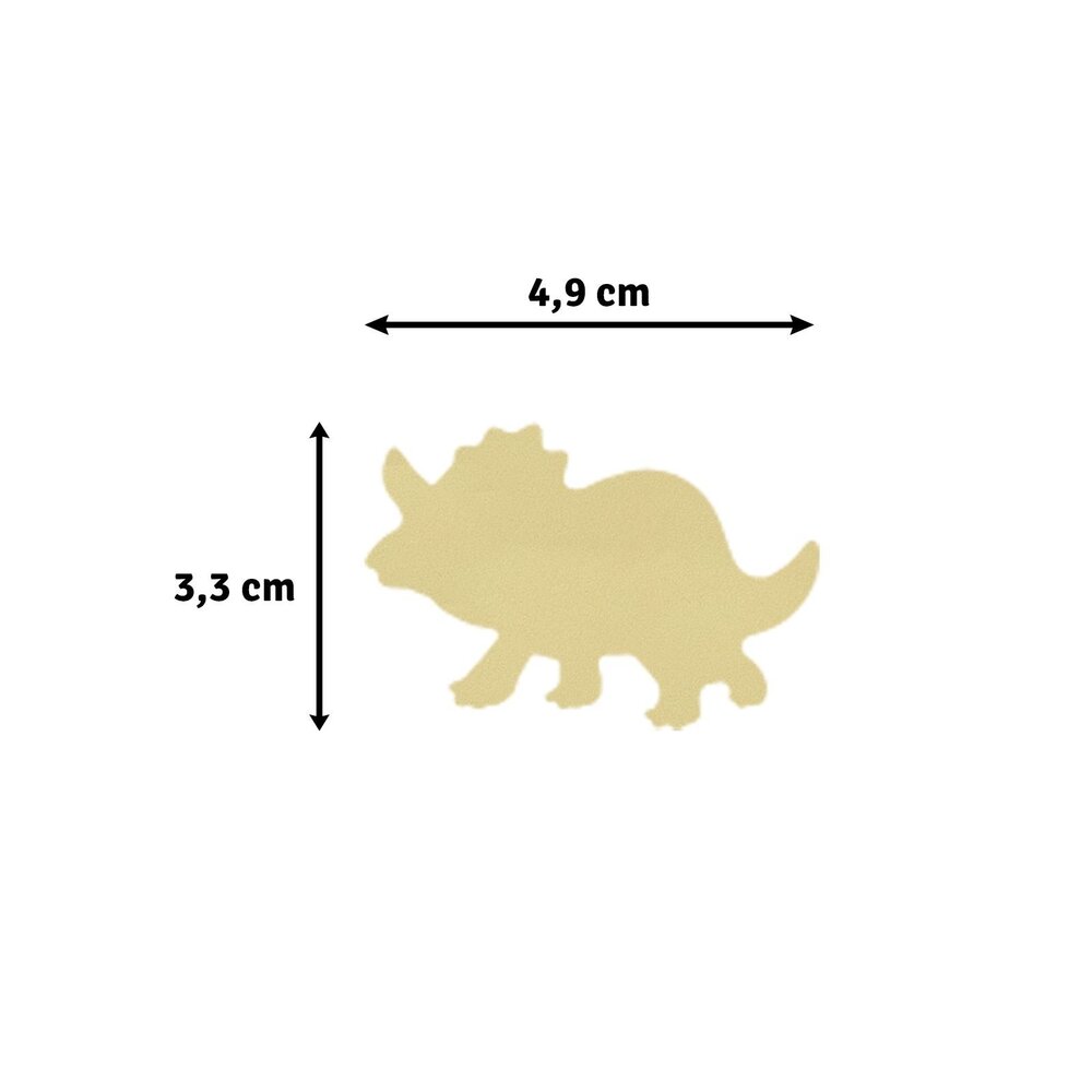 Vaessen Creative Figuurpons Jumbo Triceratops (21437-175) Vaessen Creative Figuurpons Jumbo Triceratops (21437-175)