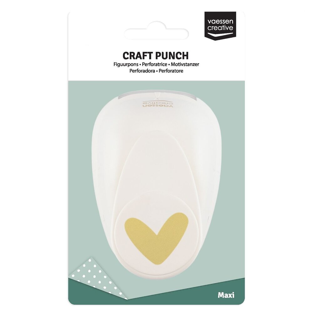 Vaessen Creative Figuurpons Maxi Hart Speels (21440-081)