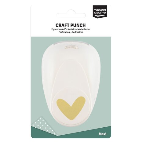 Vaessen Creative Figuurpons Maxi Hart Speels (21440-081)