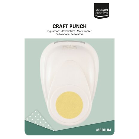 Vaessen Creative Figuurpons Medium Cirkel (21435-550)