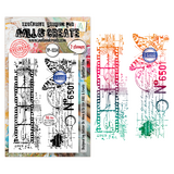AALL and Create Clear Stamp Set A6 Splatter Film (AALL-TP-1334)
