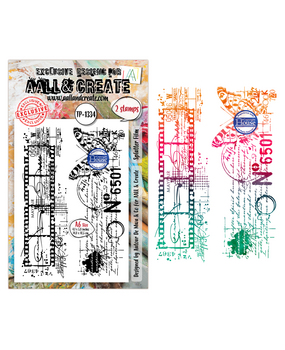 AALL and Create Clear Stamp Set A6 Splatter Film (AALL-TP-1334)