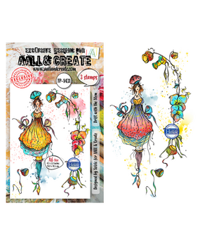 AALL and Create PRE-ORDER Clear Stamp Set A6 Drift with the Stem (AALL-TP-1431)
