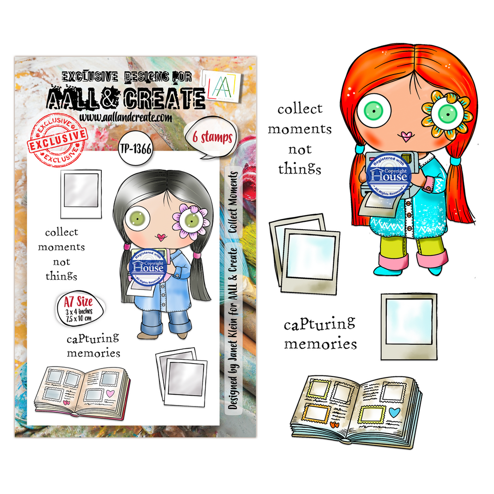 AALL and Create Clear Stamp Set A7 Collect Moments (AALL-TP-1366) AALL and Create Clear Stamp Set A7 Collect Moments (AALL-TP-1366)