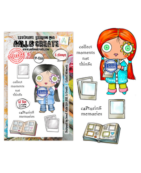 AALL and Create Clear Stamp Set A7 Collect Moments (AALL-TP-1366)