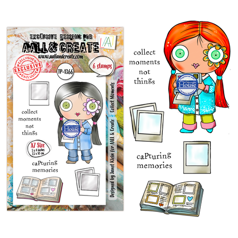 AALL and Create PRE-ORDER Clear Stamp Set A7 Collect Moments (AALL-TP-1366)