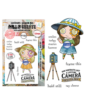 AALL and Create PRE-ORDER Clear Stamp Set A7 Hold Still (AALL-TP-1367)