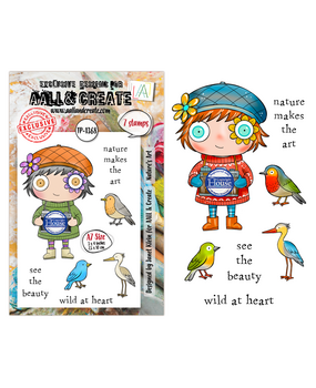 AALL and Create Clear Stamp Set A7 Nature's Art (AALL-TP-1368)
