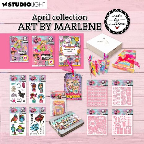 Studio Light Color-Happy A4 Collage Paper Pad (ABM-26-MPP453)
