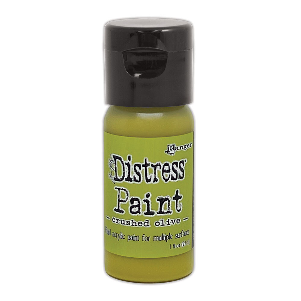 Ranger PRE-ORDER Distress Paint Crushed Olive (TDF52999) Ranger PRE-ORDER Distress Paint Crushed Olive (TDF52999)