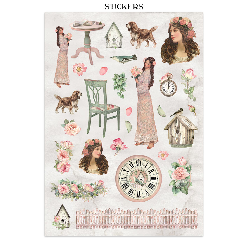 Stamperia House of Roses Junk Journal (SBJK19) Stamperia House of Roses Junk Journal (SBJK19)