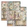 Stamperia Gardens of Time 12x12 Inch Paper Pack (SBBL185) Stamperia Gardens of Time 12x12 Inch Paper Pack (SBBL185)