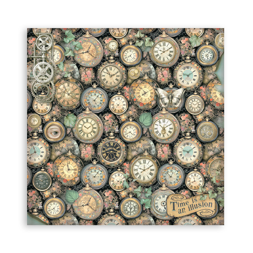 Stamperia Gardens of Time 12x12 Inch Single Face Paper Pack (SBBXLB36) Stamperia Gardens of Time 12x12 Inch Single Face Paper Pack (SBBXLB36)