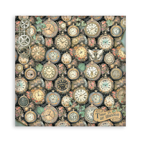 Stamperia Gardens of Time 12x12 Inch Single Face Paper Pack (SBBXLB36) Stamperia Gardens of Time 12x12 Inch Single Face Paper Pack (SBBXLB36)