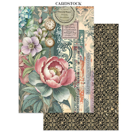 Stamperia Gardens of Time A5 Junk Journal Focus Points (SBJKS01) Stamperia Gardens of Time A5 Junk Journal Focus Points (SBJKS01)