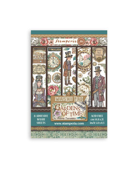 Stamperia Gardens of Time A5 Washi Pad (SBW32)