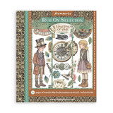 Stamperia Gardens of Time 8x8 Inch Rub-On Assortment (DFLRBXG04)