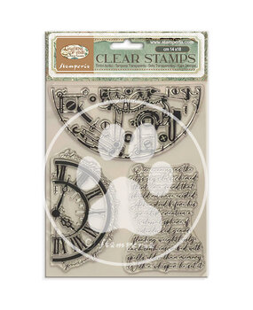 Stamperia Gardens of Time Clear Stamp Tubes (WTK240)