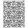 Stamperia Gardens of Time Thick Stencil 20x25cm Wallpaper (KSTD205)