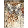 Stamperia Gardens of Time A6 Mini Rice paper (DFSA6X05) Stamperia Gardens of Time A6 Mini Rice paper (DFSA6X05)