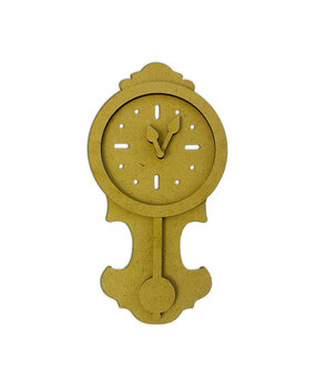Stamperia Gardens of Time MDF Crafty Shapes Blank Pendulum Clock (KLSM82)