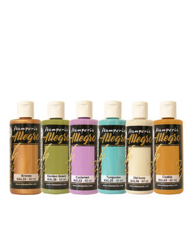 Stamperia Gardens of Time Allegro Paint Kit (KALKIT72)