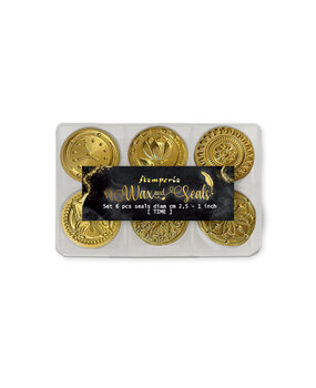 Stamperia Gardens of Time Set of 6 Seals (WAXSL12) Stamperia Gardens of Time Set of 6 Seals (WAXSL12)