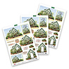 Katy Sue PRE-ORDER 3D Die-Cut Decoupage Summer Greenhouse (11-DCD746)
