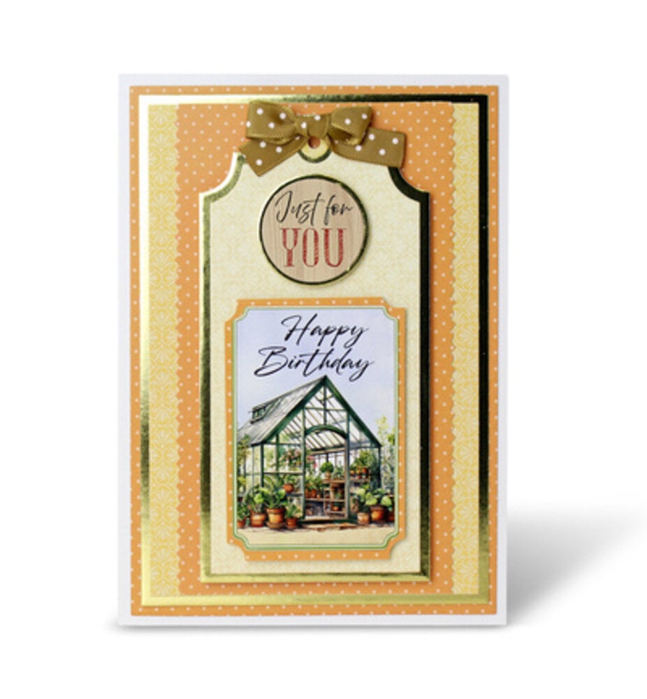 Katy Sue PRE-ORDER 3D Die-Cut Decoupage Summer Greenhouse (11-DCD746)