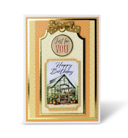 Katy Sue PRE-ORDER 3D Die-Cut Decoupage Summer Greenhouse (11-DCD746)