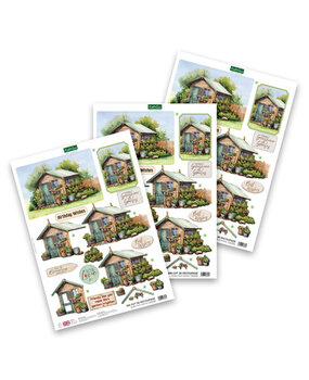 Katy Sue 3D Die-Cut Decoupage Garden Room Retreat (11-DCD749)