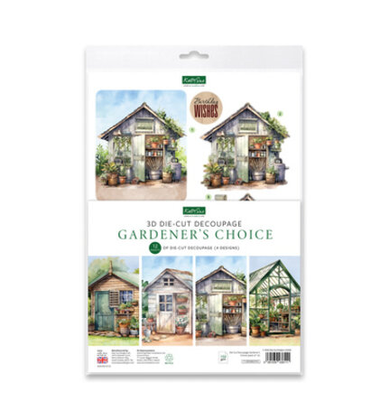 Katy Sue PRE-ORDER 3D Die-Cut Decoupage Gardener's Choice (11-DCDGCH12)