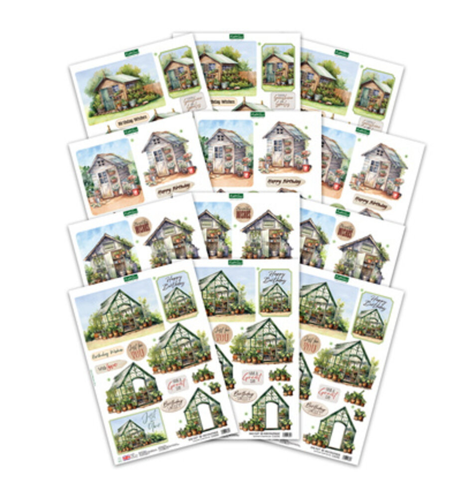 Katy Sue PRE-ORDER 3D Die-Cut Decoupage Gardener's Choice (11-DCDGCH12)