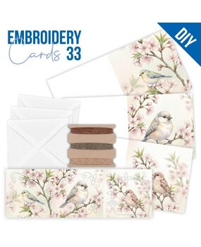 Find It Trading Stitch and Do Embroidery Cards Blossom Birds (STDOPP033)