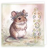 Find It Trading Stitch and Do Embroidery Cards Cute Mice (STDOPP034)
