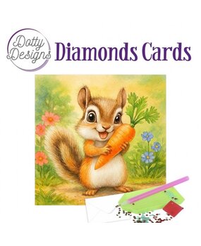 Find It Trading Diamond Cards Set Squirrel With Carrot (DDDC1226) Find It Trading Diamond Cards Set Squirrel With Carrot (DDDC1226)