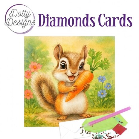 Find It Trading Diamond Cards Set Squirrel With Carrot (DDDC1226) Find It Trading Diamond Cards Set Squirrel With Carrot (DDDC1226)