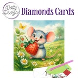 Find It Trading Diamond Cards Set Mouse With Strawberry (DDDC1227)