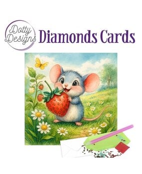 Find It Trading Diamond Cards Set Mouse With Strawberry (DDDC1227) Find It Trading Diamond Cards Set Mouse With Strawberry (DDDC1227)