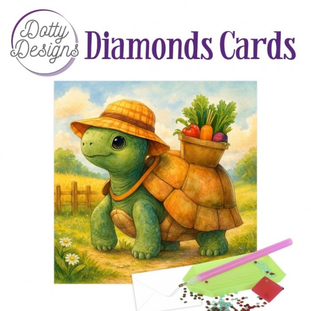 Find It Trading Diamond Cards Set Turtle (DDDC1228)