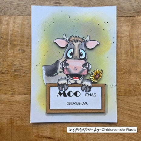 Vaessen Creative On the Farm Clear Stamps Cow (CAR0402) Vaessen Creative On the Farm Clear Stamps Cow (CAR0402)