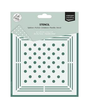 Vaessen Creative On the Farm Stencil Handkerchief (CAR0409) Vaessen Creative On the Farm Stencil Handkerchief (CAR0409)